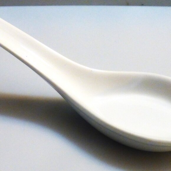 6x Royal Classic WON TON Soup SPOONS Durable Porcelain Chinse Spoons Jap… - Picture 5 of 9